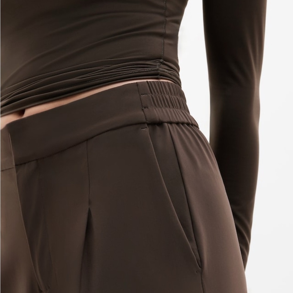 NWT Athleta Pinnacle Truffle Trouser Size 12/P - Picture 6 of 8